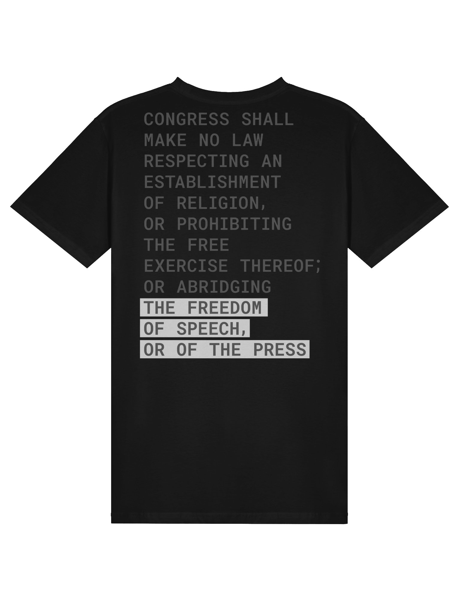 The First Amendment Tee product image (1)