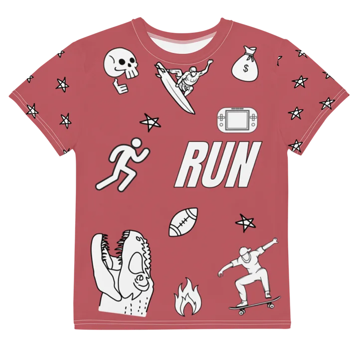 YOUTH Boys Tee - Vintage Red product image (1)