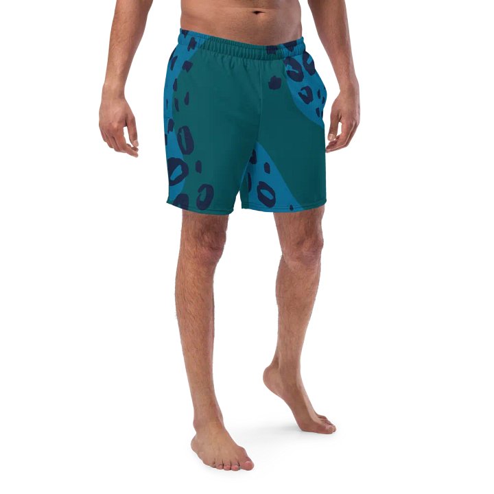 Leopard Print Paradise Swim Shorts product image (1)