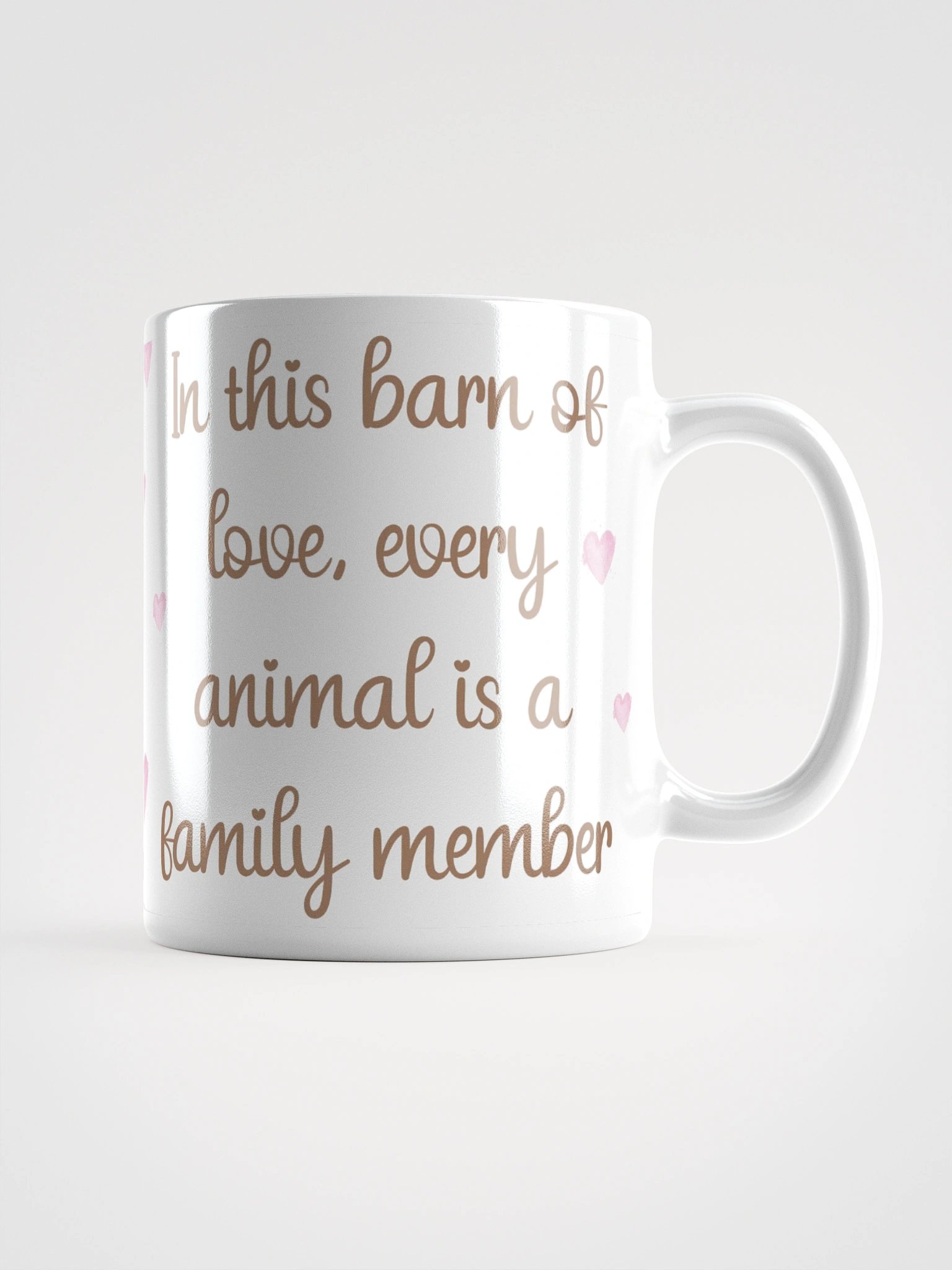 Barn of Love White Glossy Mug product image (2)