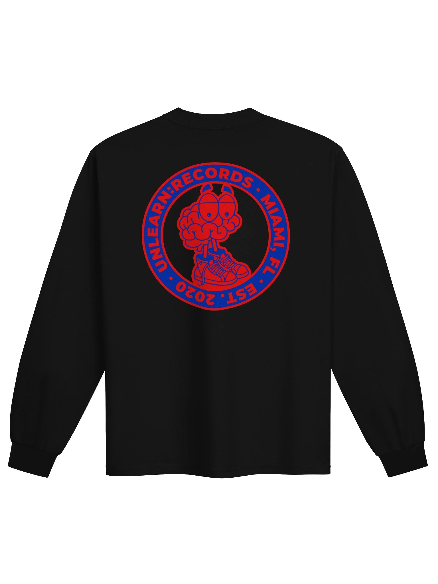 Brain Long Sleeve Tee: Dark product image (1)