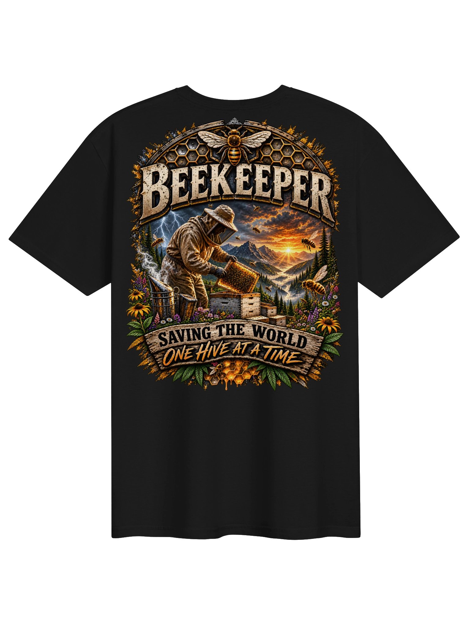 Beekeeper One Hive at a Time T-Shirt product image (2)