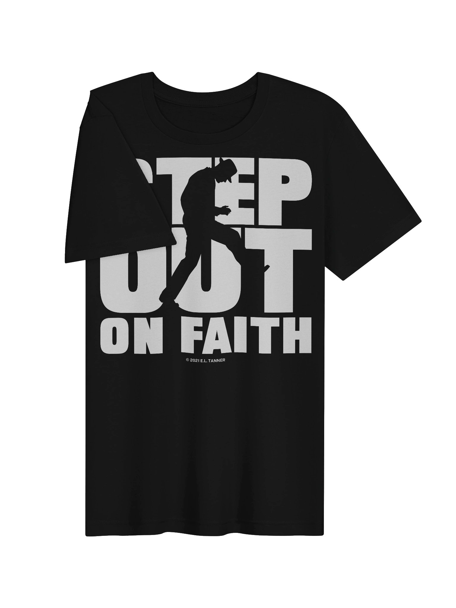 Step Out On Faith Drk, T-Shirt product image (3)