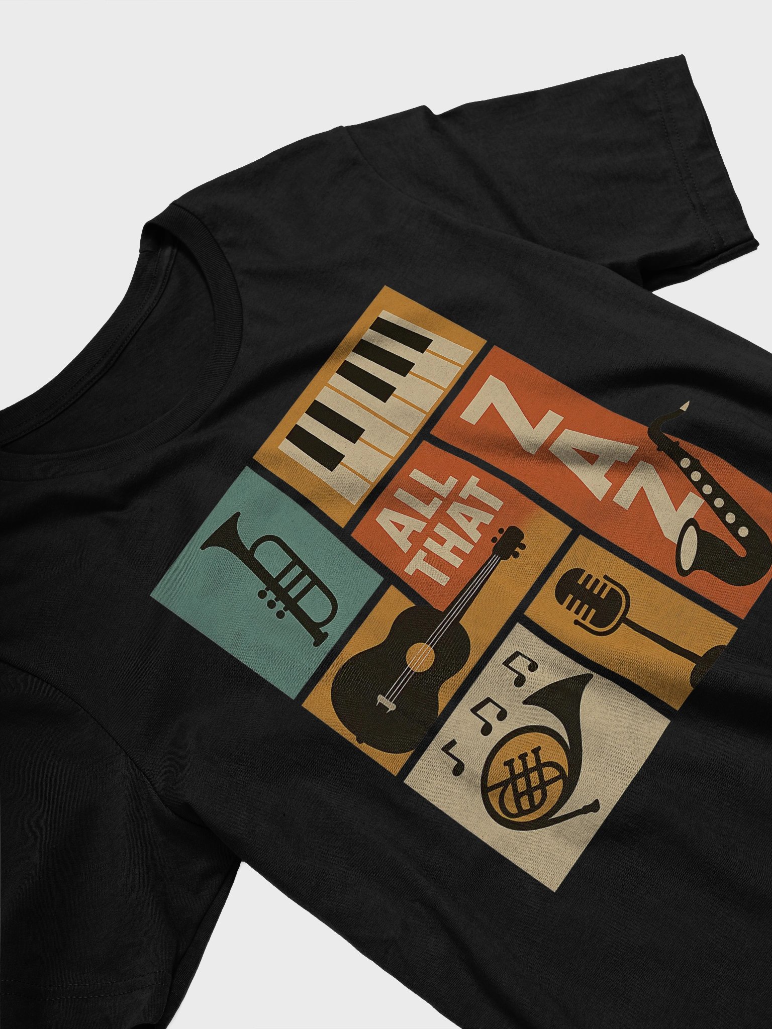 Vintage Jazz Collage T-Shirt product image (2)