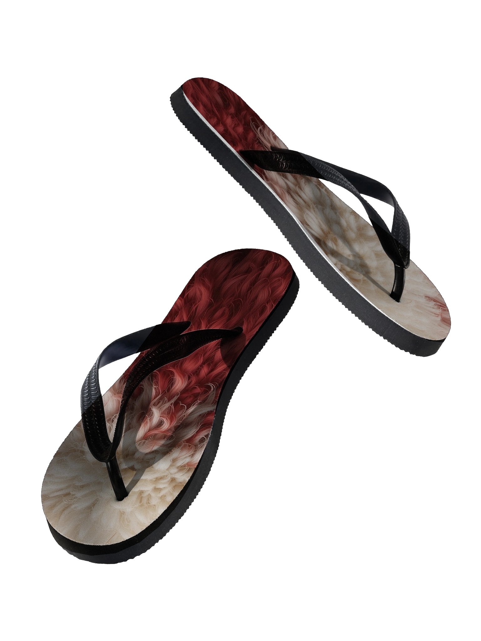 Furry Ombre Comfort Slippers product image (2)