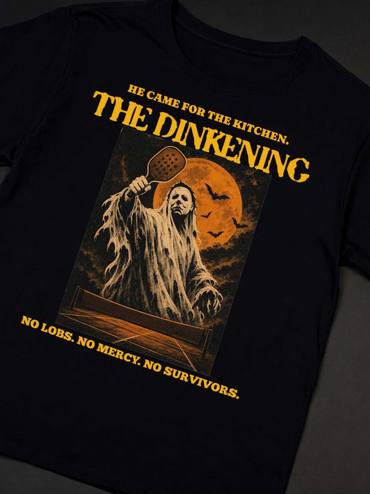 The Dinkening Michael Myers Halloween Pickleball Shirt product image (1)