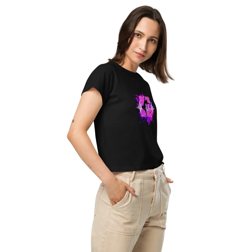 Born to Dance Her Silhouette Waisted Tee product image (9)