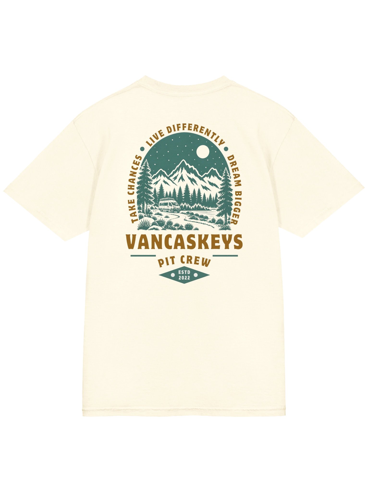 Pit Crew Vancaskeys T-shirt (Front & Back Design) product image (47)