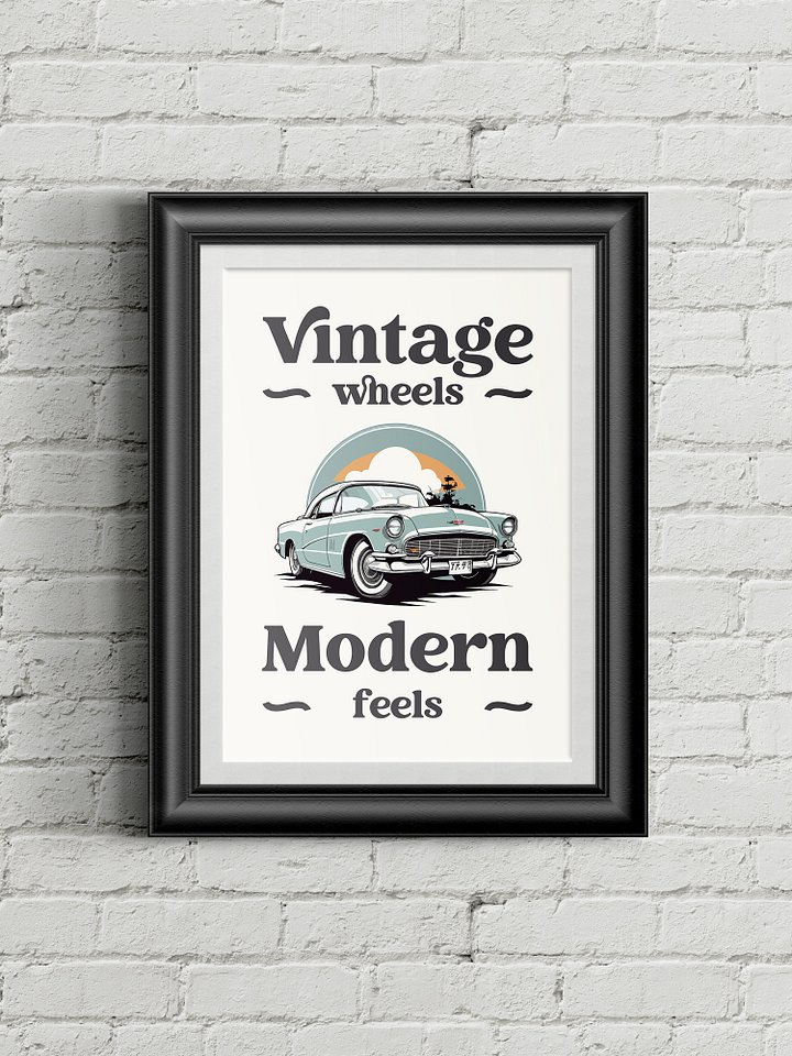Vintage wheels modern feels product image (2)