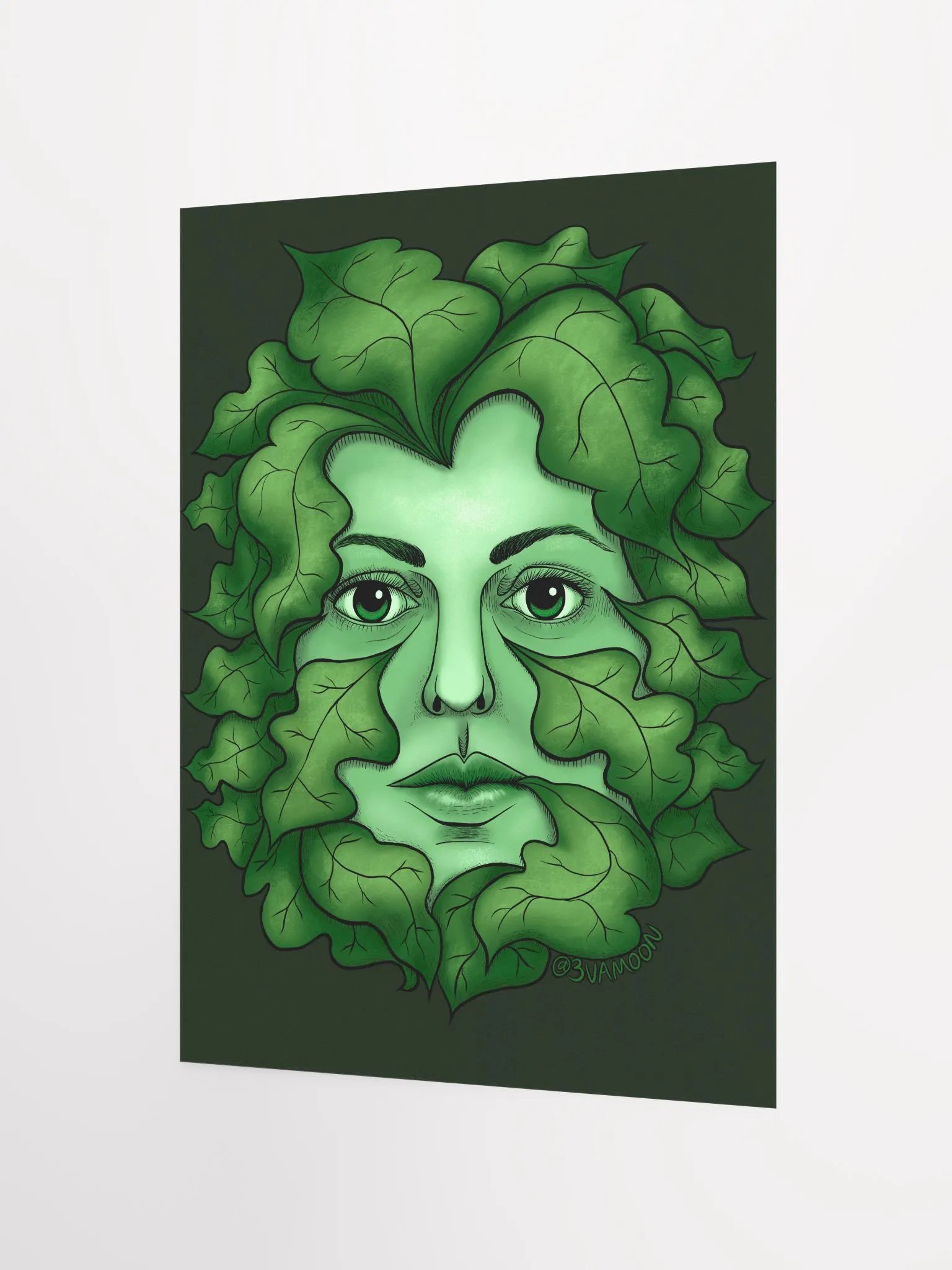 Green Goddess 12''x16'' POSTER PRINT product image (2)