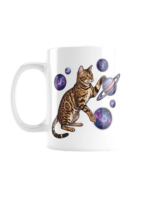 Planet Batting Bengal Mug