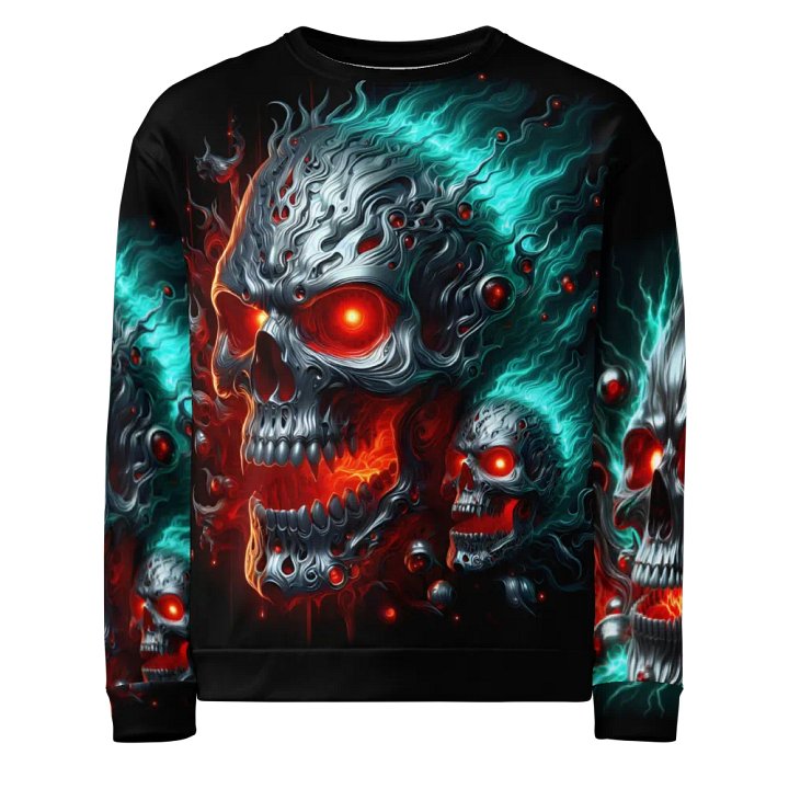 Ethereal Inferno All-Over Print - Unisex Sweatshirt #4 product image (1)