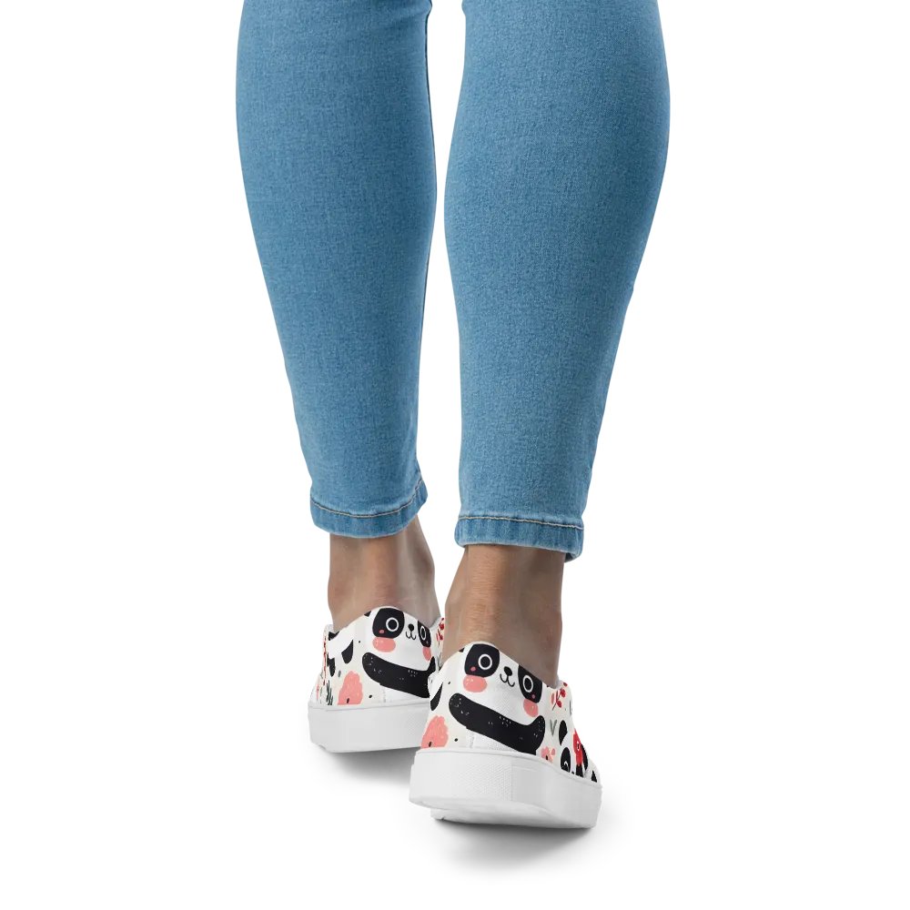 Panda Delight Slip-Ons product image (4)