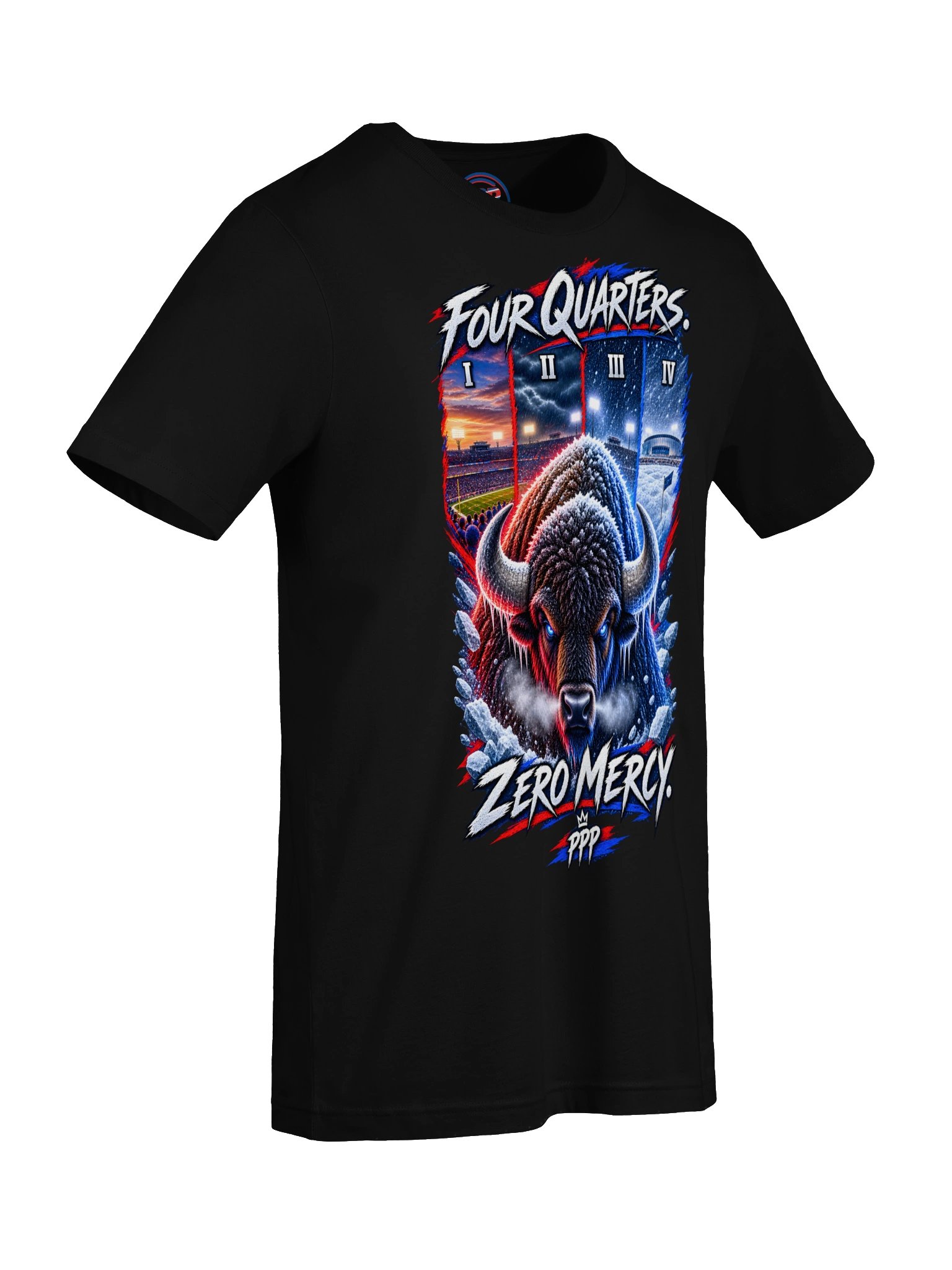 Four Quarters, Zero Mercy Buffalo Tee product image (44)