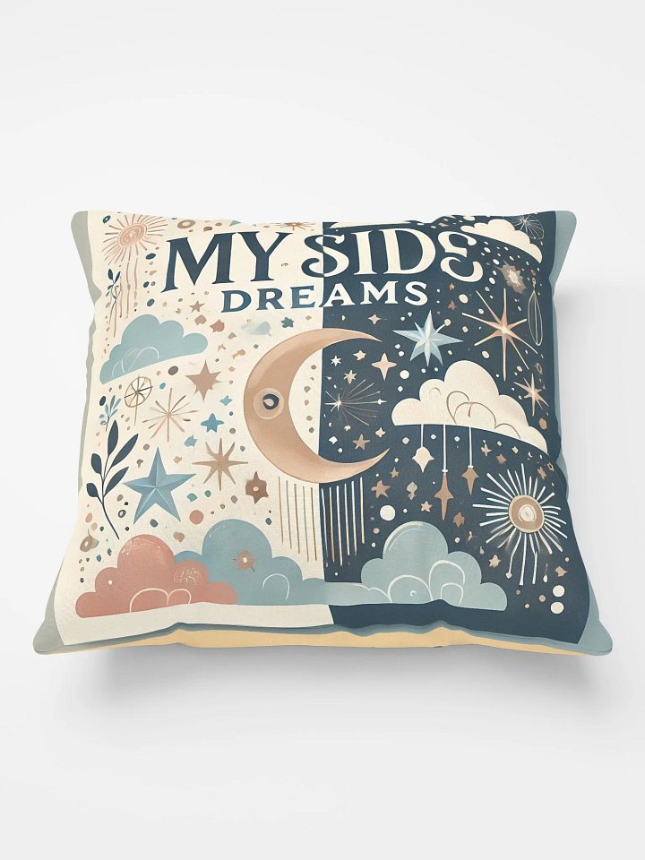 Dream vs. Construction Pillow – A Hilarious Take on Sleep Wars product image (1)