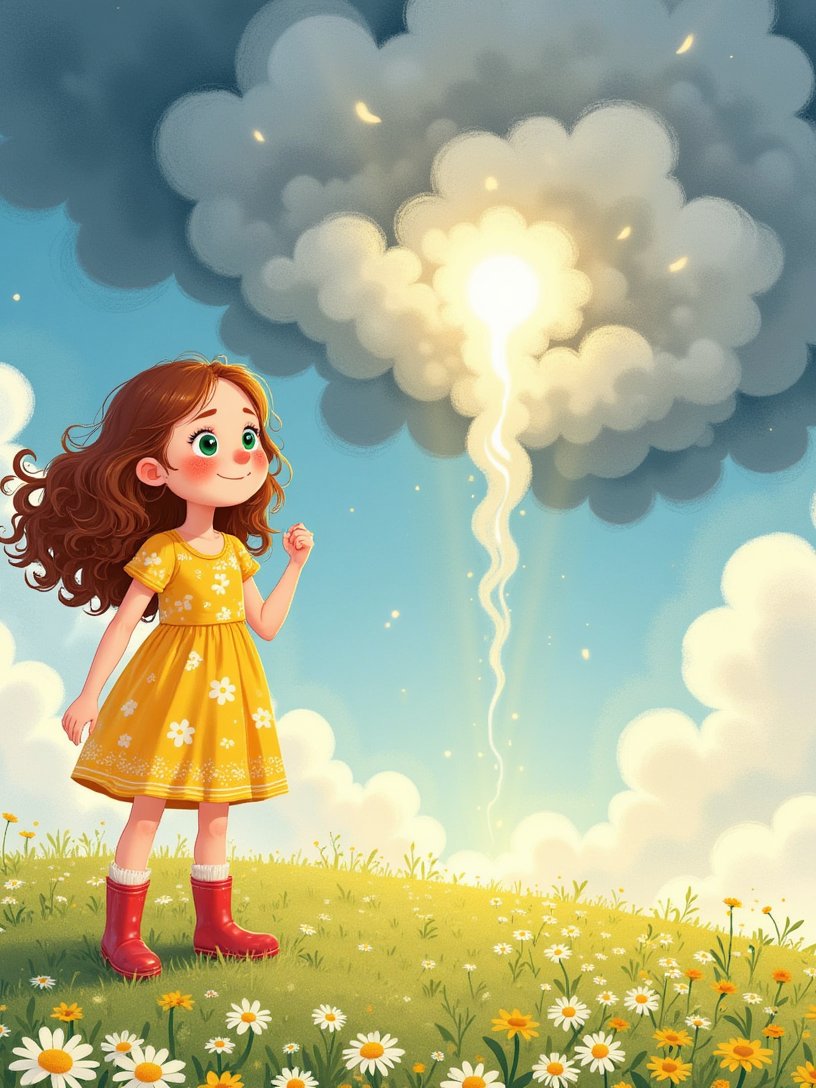 Kids Storybook | Talia and the Cloud That Cried | Video + PDF Together | Instant Digital Download product image (5)