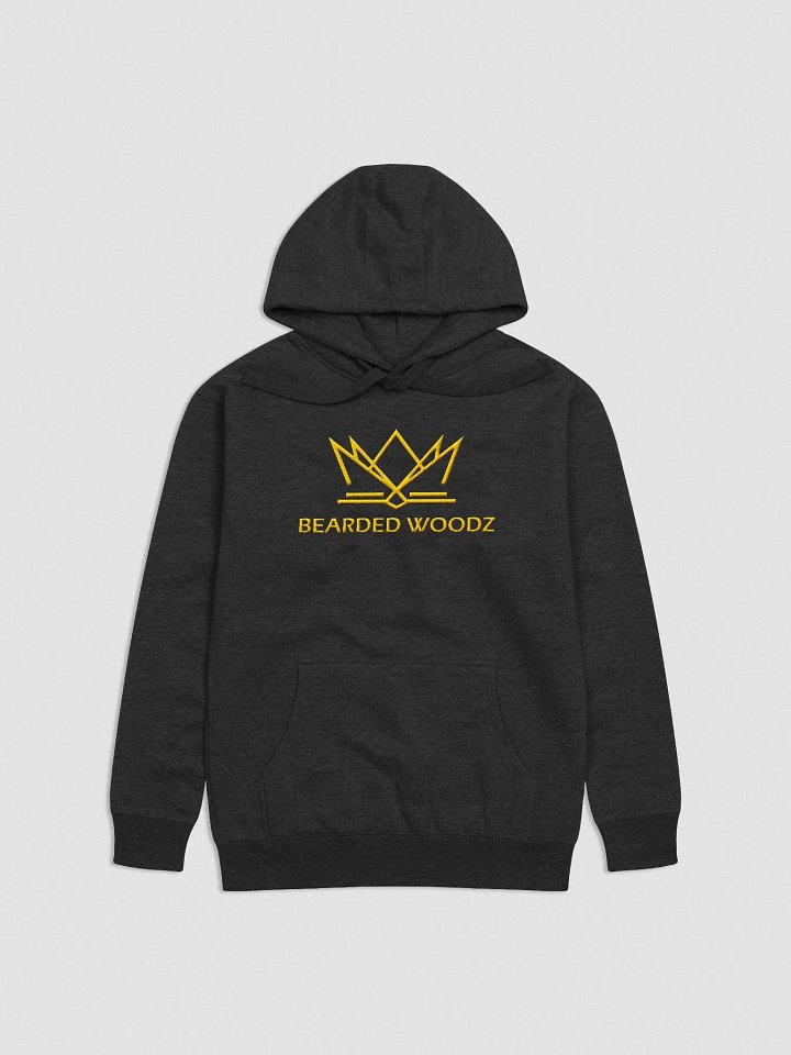 Men's Classic Bearded Woodz Hoodie (Gold Embroidery) product image (1)