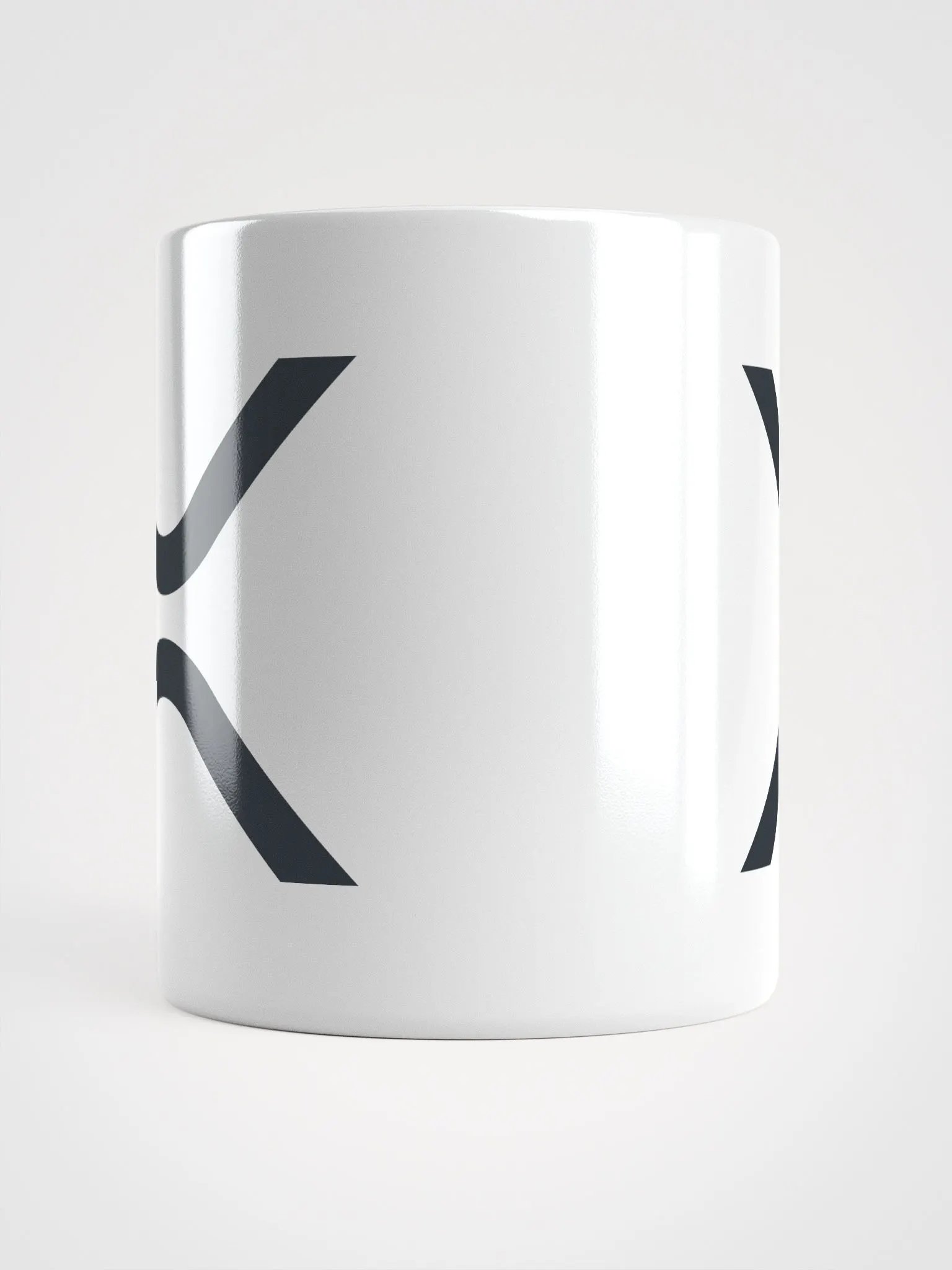 XRP Logo White Glossy Mug product image (7)