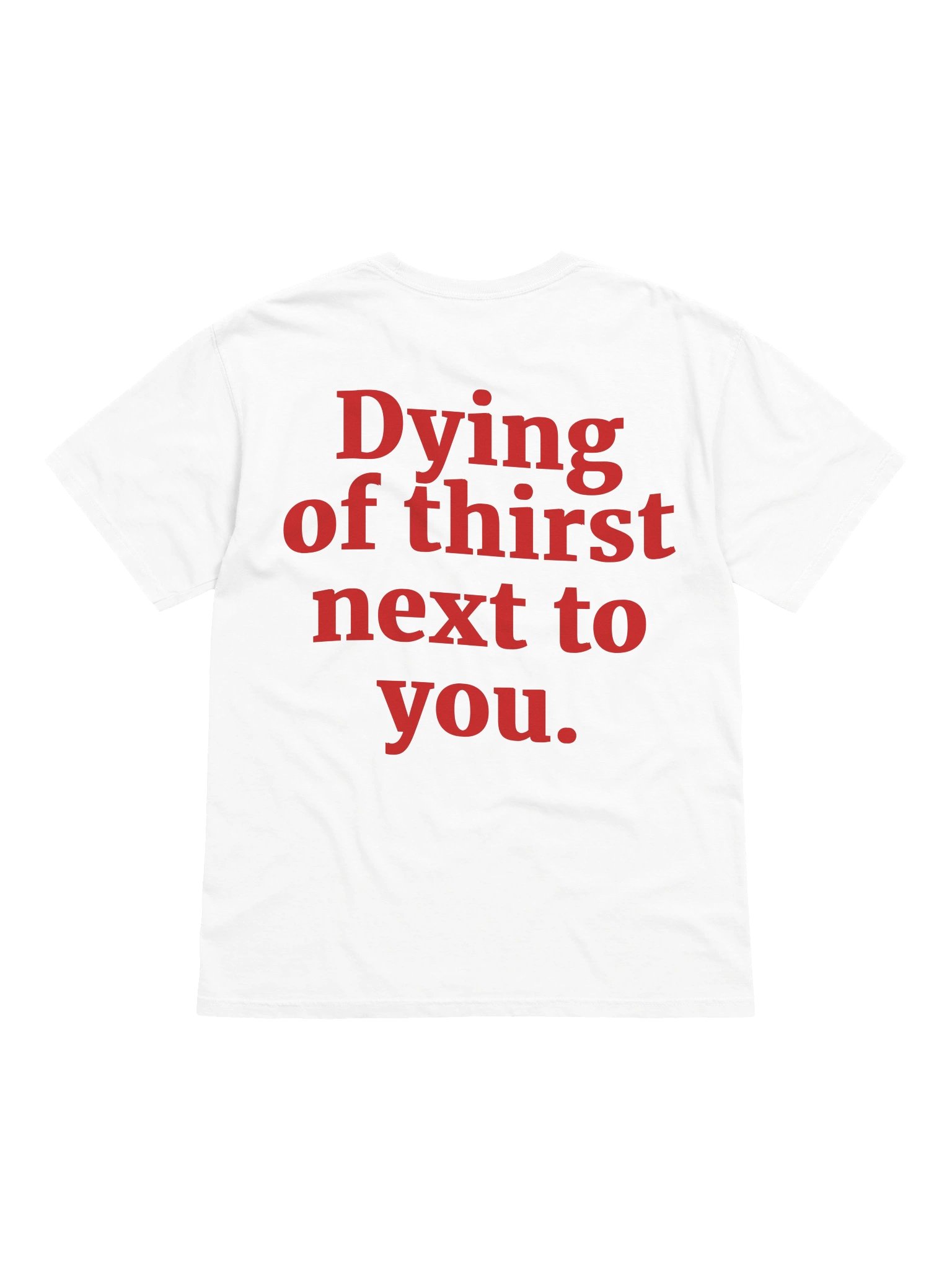 Dying of thirst next to you. product image (1)