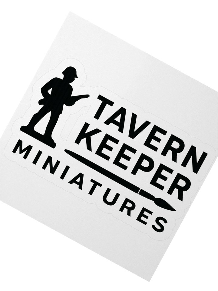Tavern Keeper Miniatures Logo Sticker product image (2)