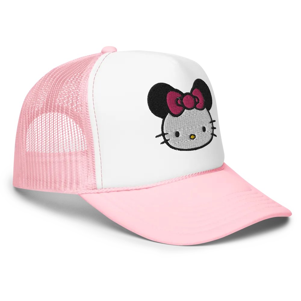 Hello Kitty x Minnie Trucker Hat (Pink Bow) product image (3)