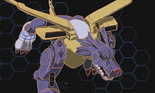 Part 2! I'm so happy both of my boys are finally done! Part 3 will be in the works soon. 👀 🟠+🔵=⚪

@digimonanimeofficial I hop...