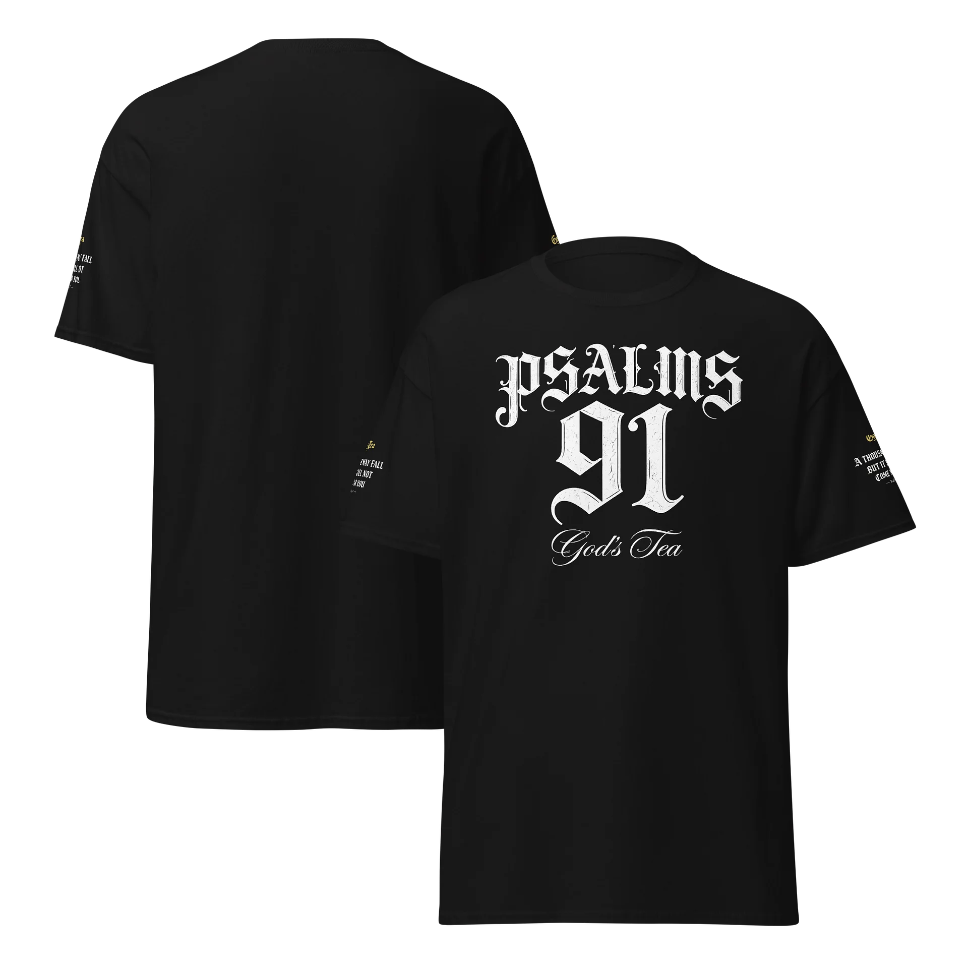 Psalm 91 Code 91 Gothic Tee product image (13)