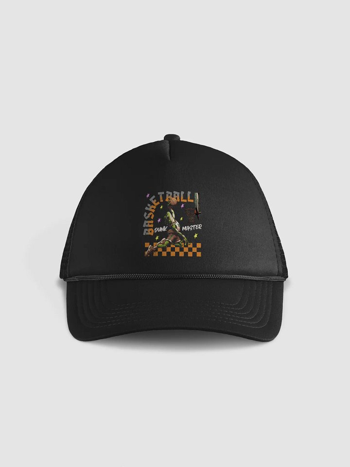Basketball Dunk Master Frog Foam Trucker Hat product image (1)