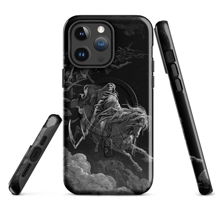 Gustave Doré – Revelation 6:8: Death on the Pale Horse (The Vision of Death) – iPhone® MagSafe® Tough Case product image (7)