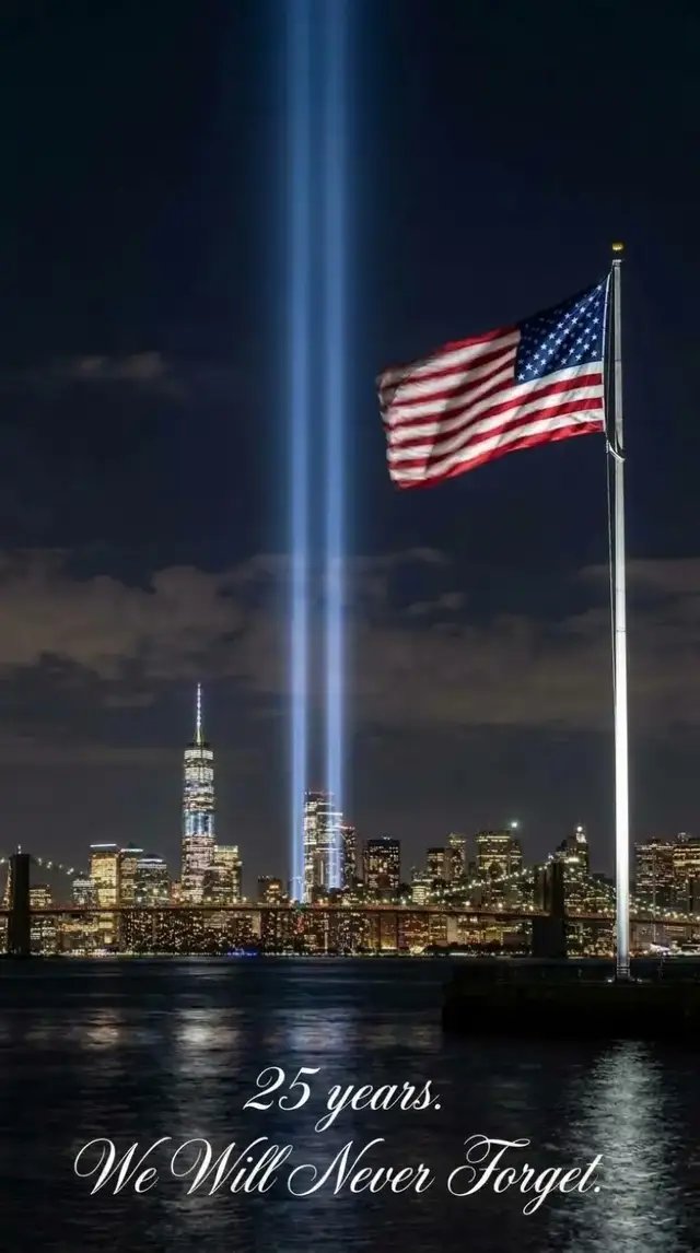UNITED WE STAND ... 25 YEARS ... #usa #25years #unitedwestand #9/11