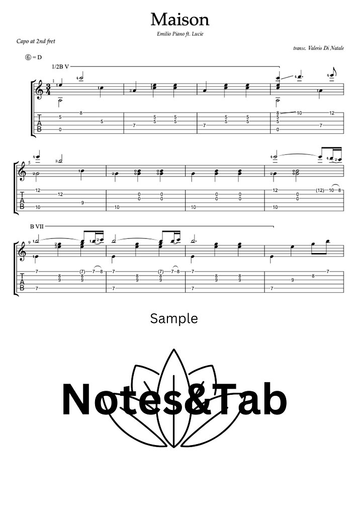 Maison by Emilio Piano ft. Lucie product image (2)