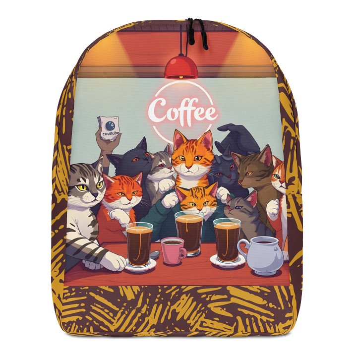 Minimalist Backpack-The Serious Bean Society product image (1)