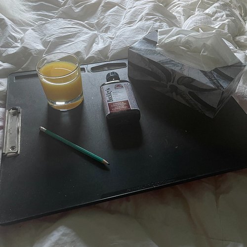 I feel like I swallowed razorblades. I suppose it's just that time of year and my turn. So my desk this week will look someth...