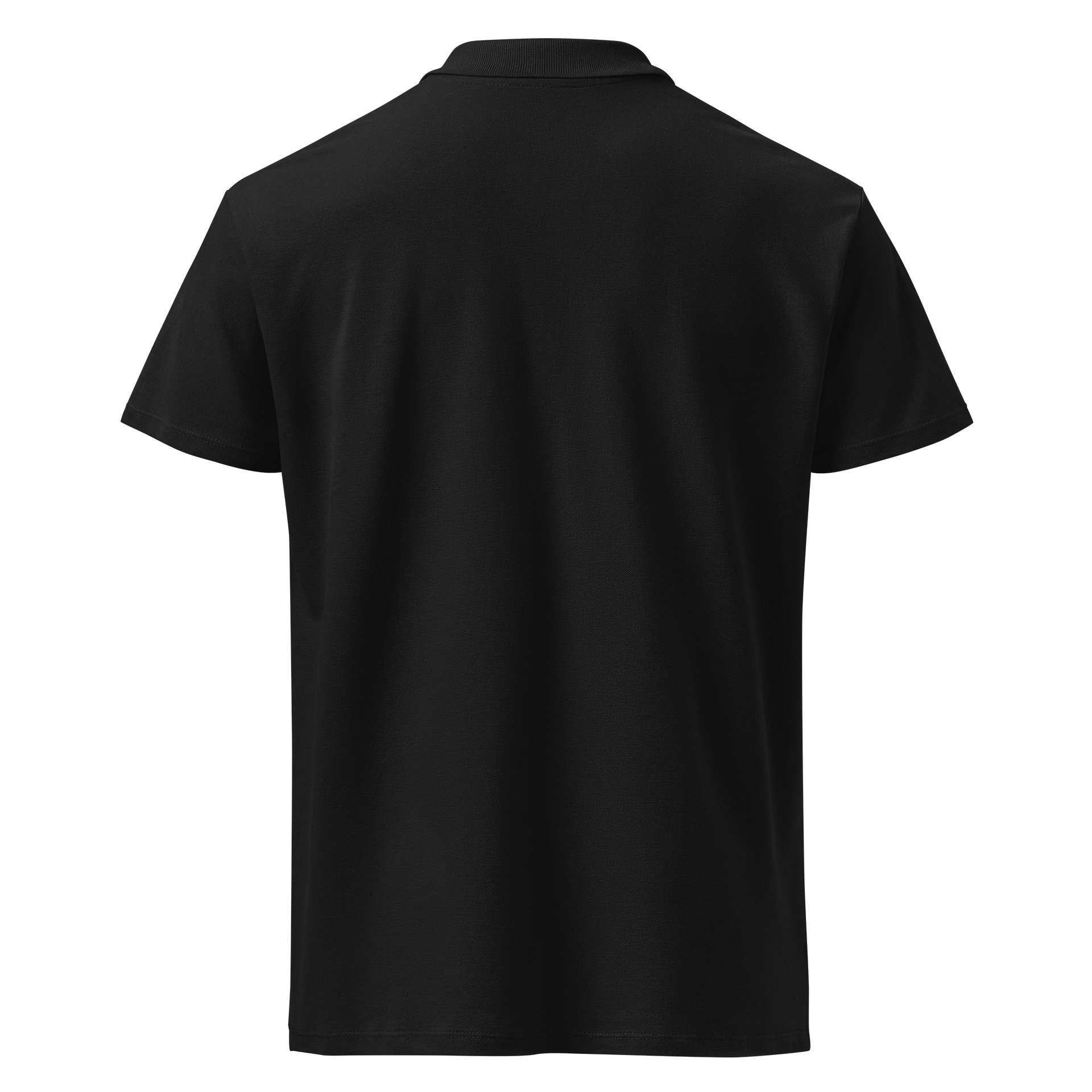 Pixelated Silhouette Unisex Polo Shirt product image (8)