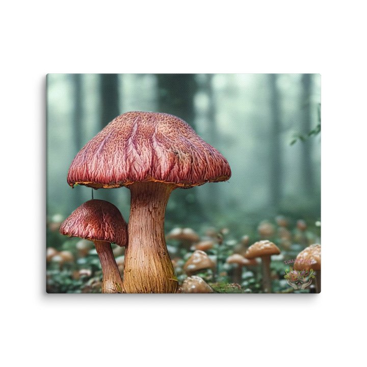 Misty Mushroom Haven Canvas Art product image (11)