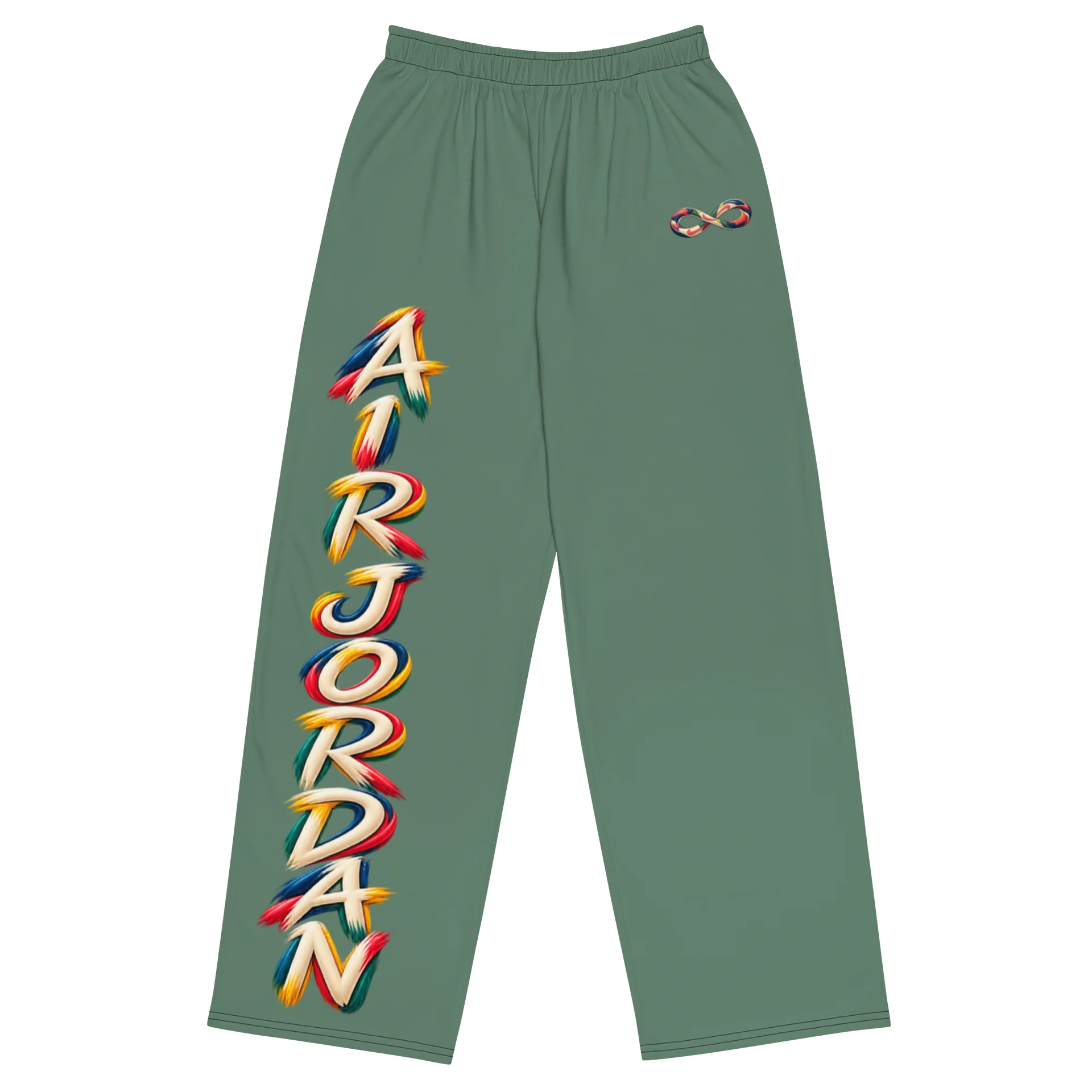 Multicolor green pants product image (1)