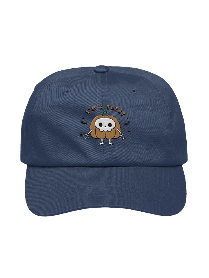 Spooky Pumpkin Skull Dad Hat product image (3)