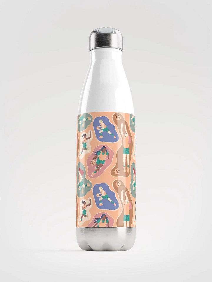 Empowered Play: Women's Basketball Elegance in Pantone Peach Fuzz product image (1)