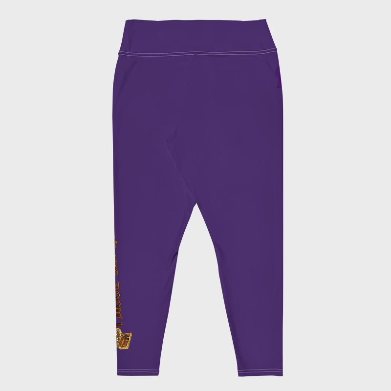 Dark Purple All-Over Print Plus Size Leggings product image (2)