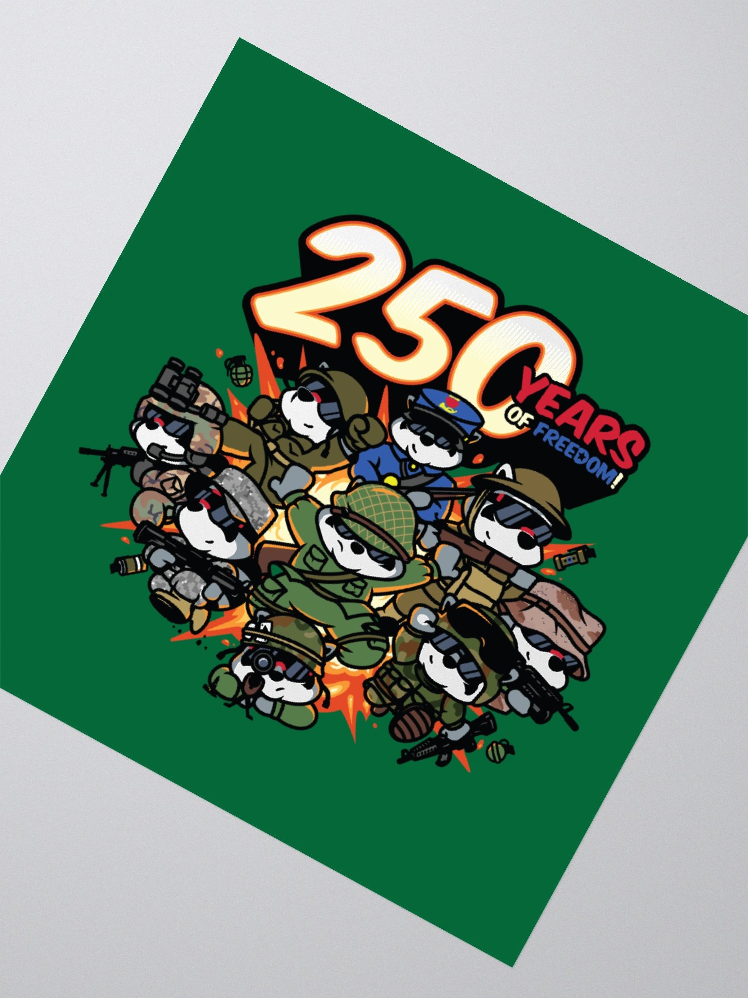 250 Years Of Freedom Sticker product image (6)