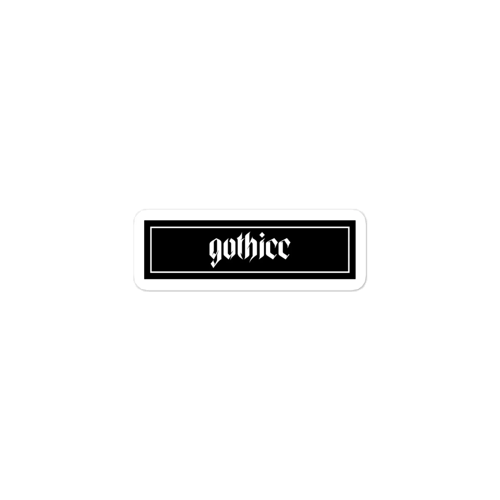 Gothicc | Vinyl Sticker product image (1)