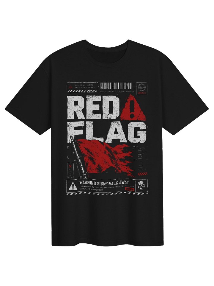Red Flag // Lightweight Graphic Tee product image (1)