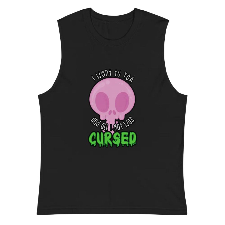 All I Got Was Cursed - Paladin - Men's Style Muscle Tank product image (2)