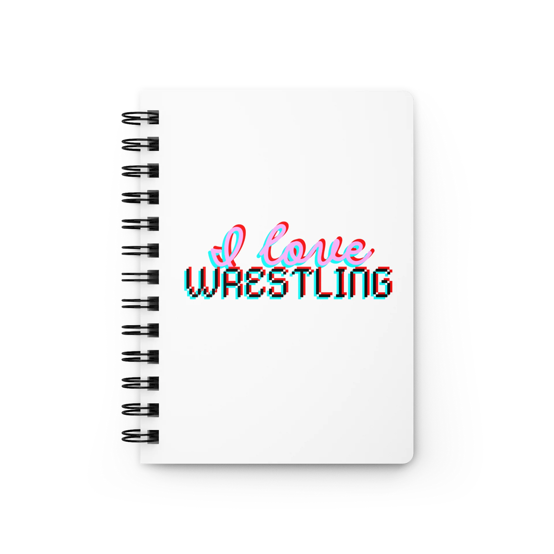 Saguaro Wrestling Love Spiral Journal product image (1)