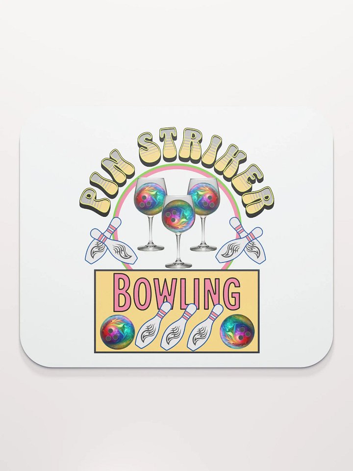Pin Striker Bowling Mouse Pad product image (2)