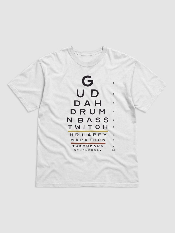 Eye Test T-Shirt (Light) product image (2)