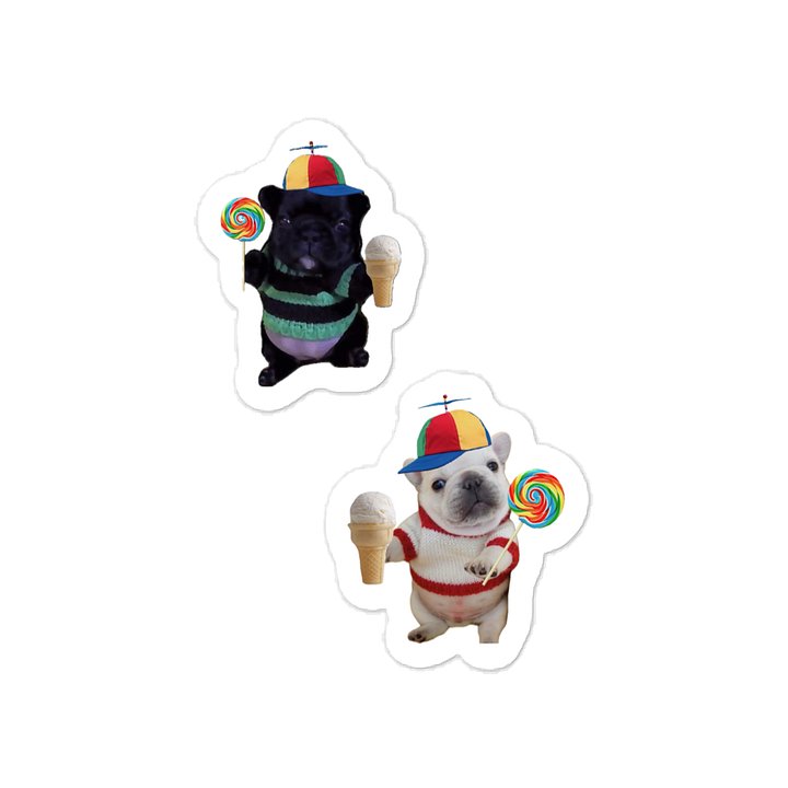 silly pibble pair stickers product image (1)