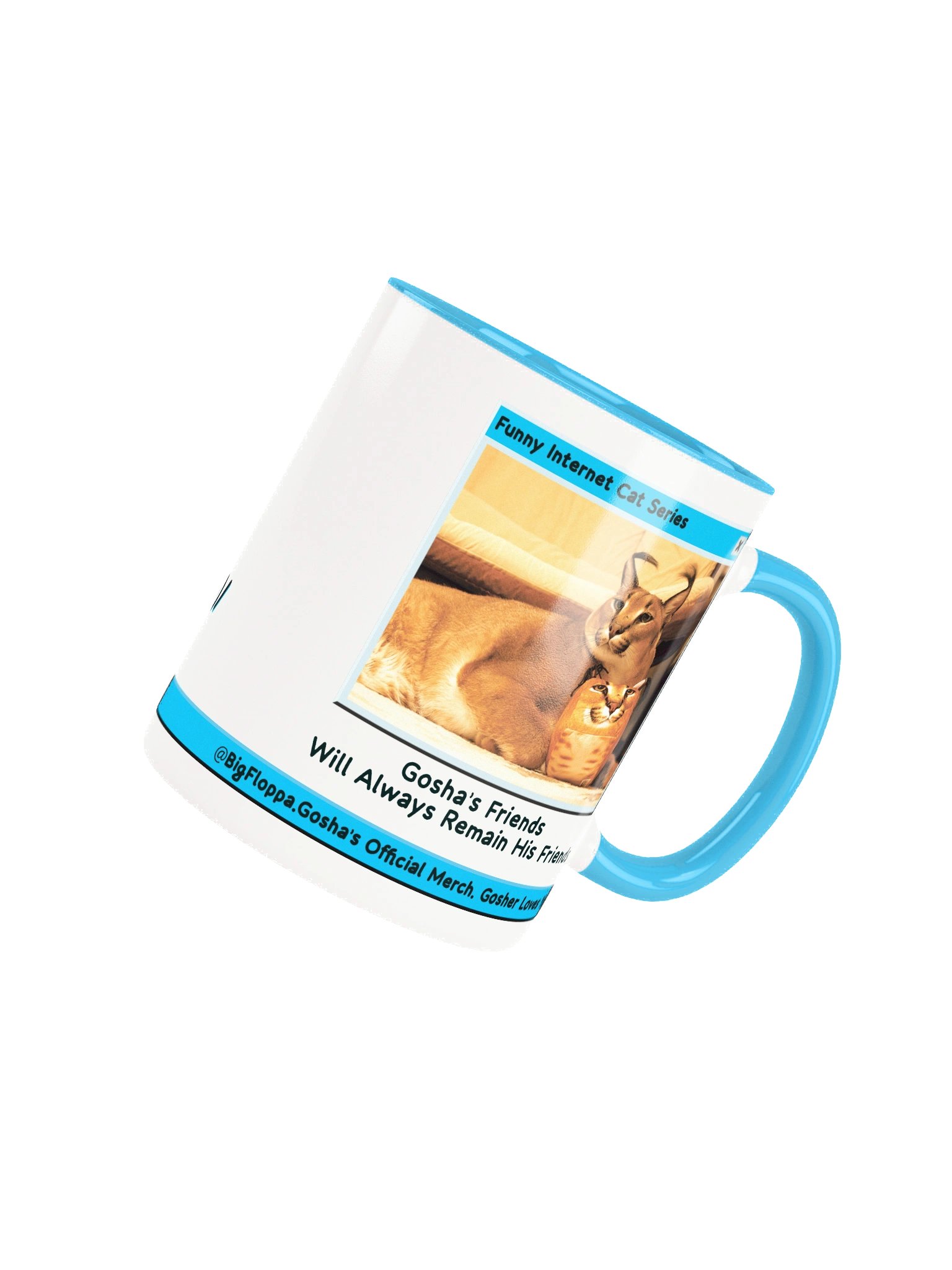 Y2K Cute Caracal Coffee and Tea Mug product image (4)