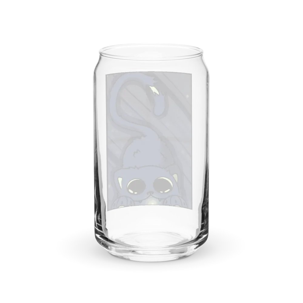 Whimsical Cat-Inspired Can-Shaped Glass product image (38)