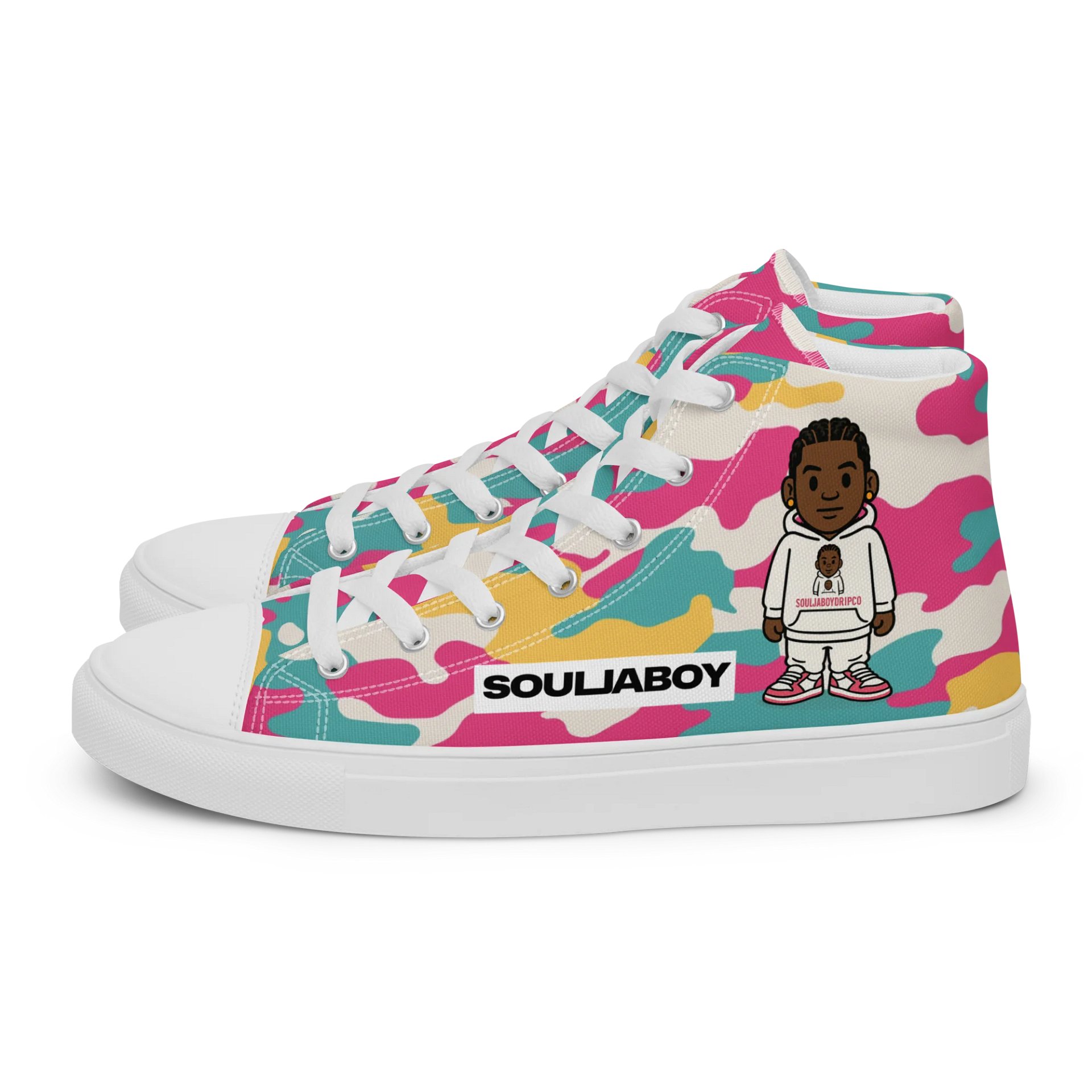 SOULJABOYDRIPCO CAMO SNEAKERS product image (2)